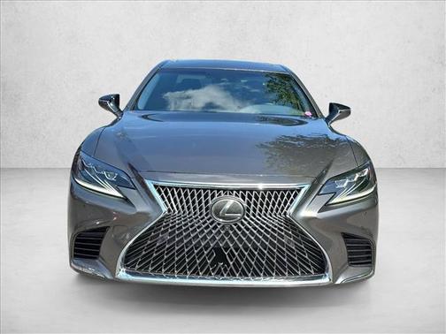 Silver 2018 Lexus LS 500 Base