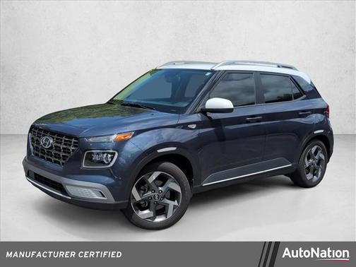 Denim w/White Roof 2024 Hyundai VENUE Limited