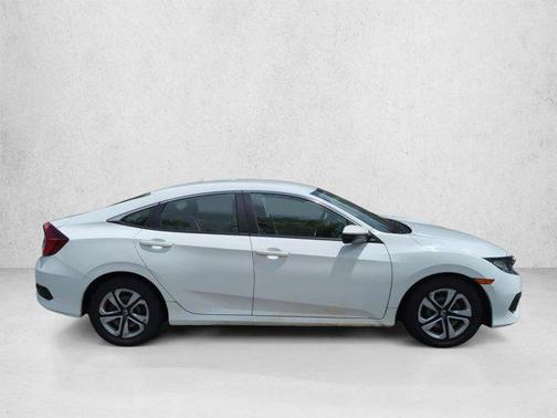 Taffeta White 2017 Honda Civic LX