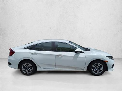 Taffeta White 2017 Honda Civic LX