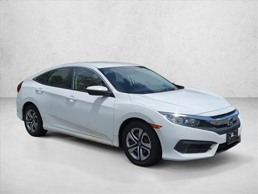 Taffeta White 2017 Honda Civic LX