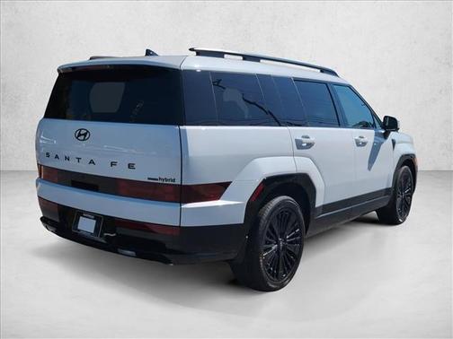 Serenity White 2027 Hyundai SANTA FE HEV Calligraphy