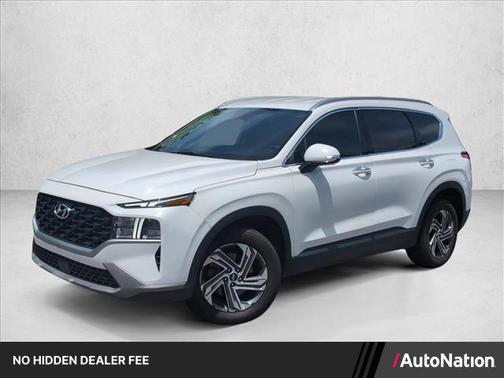 Serenity White Pearl 2023 Hyundai SANTA FE SEL 2.4
