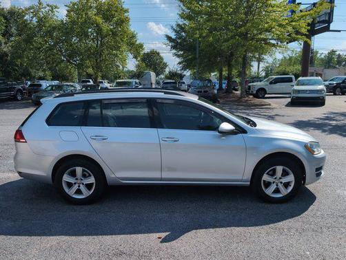 Black 2015 Volkswagen Golf SportWagen TDI S 4-Door