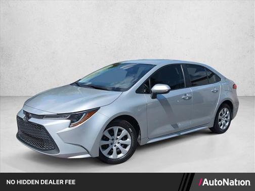 Classic Silver Metallic 2022 Toyota Corolla LE