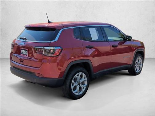 Red Hot Pearlcoat 2025 Jeep Compass Sport