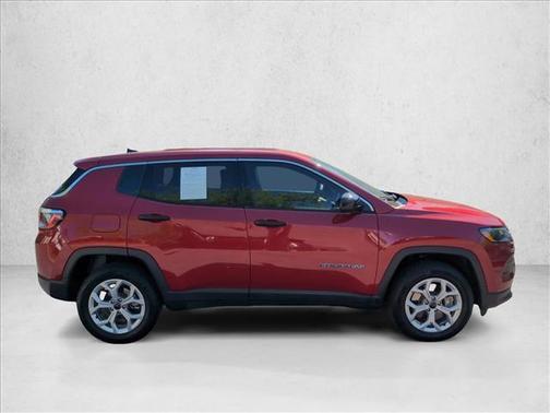 Red Hot Pearlcoat 2025 Jeep Compass Sport