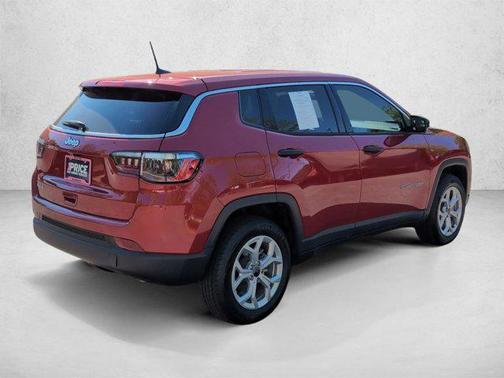 Red Hot Pearlcoat 2025 Jeep Compass Sport