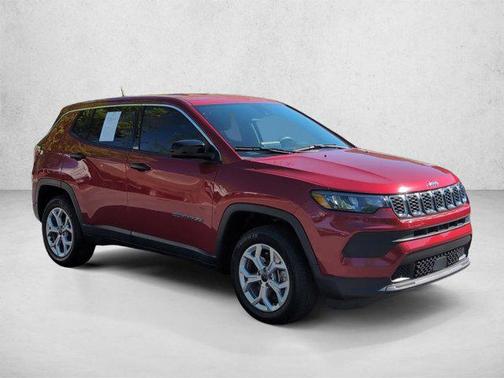 Red Hot Pearlcoat 2025 Jeep Compass Sport