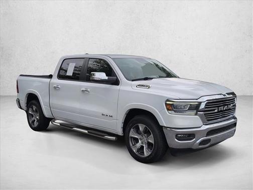 Bright White Clearcoat 2021 RAM 1500 Laramie