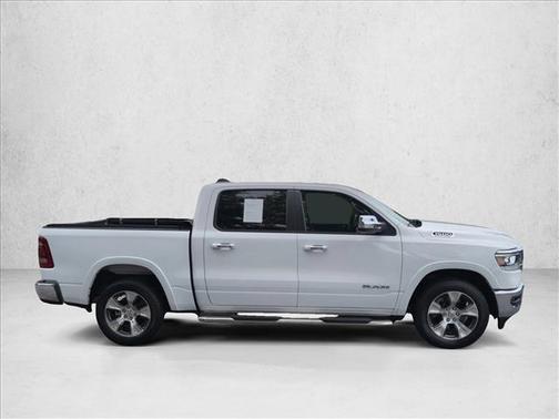 Bright White Clearcoat 2021 RAM 1500 Laramie
