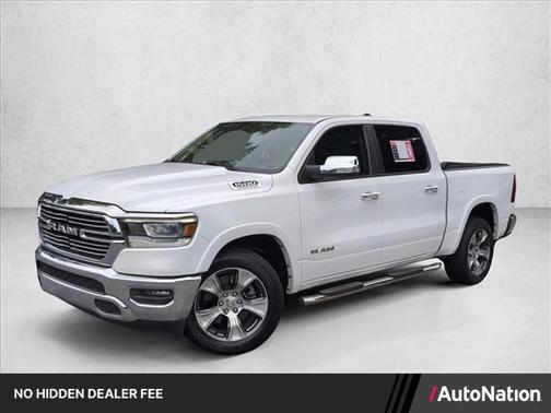 Bright White Clearcoat 2021 RAM 1500 Laramie
