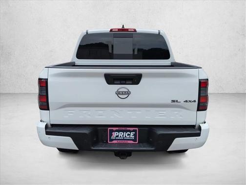 Glacier White 2024 Nissan Frontier SL