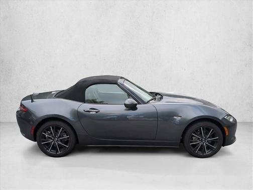 Machine Gray Metallic 2024 Mazda MX-5 Miata Grand Touring