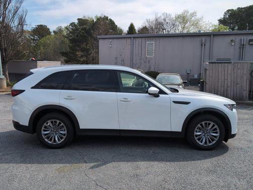 Rhodium White Premium 2024 Mazda CX-90 3.3 Turbo Preferred