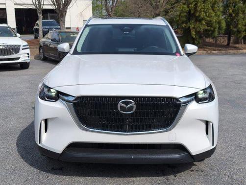 Rhodium White Premium 2024 Mazda CX-90 3.3 Turbo Preferred