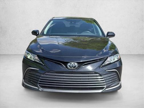 Midnight Black Metal 2022 Toyota Camry LE