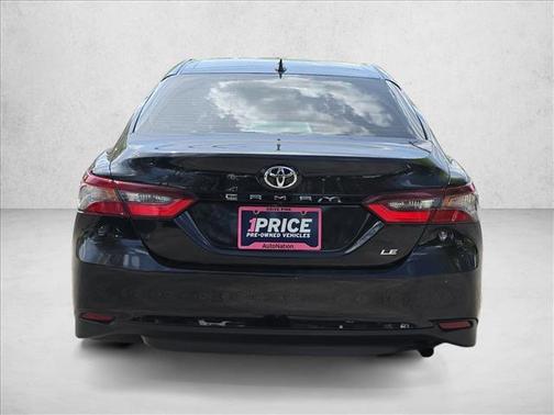 Midnight Black Metal 2022 Toyota Camry LE