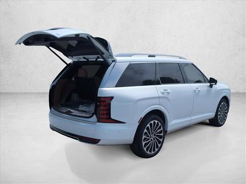 Creamy White Pearl 2026 Hyundai Palisade Hybrid Calligraphy