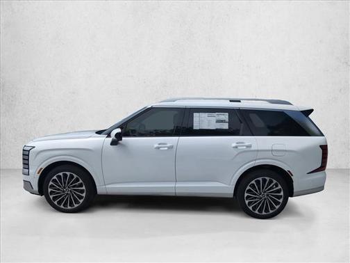 Creamy White Pearl 2026 Hyundai Palisade Hybrid Calligraphy