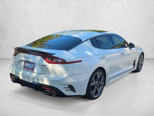 Snow White Pearl 2021 Kia Stinger GT1