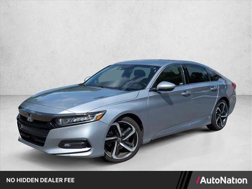 Lunar Silver Metallic 2020 Honda Accord Sport 1.5T