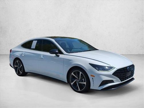 Serenity White 2023 Hyundai SONATA SEL Plus