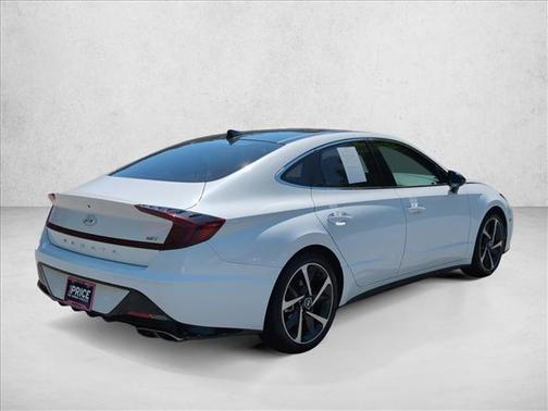 Serenity White 2023 Hyundai SONATA SEL Plus