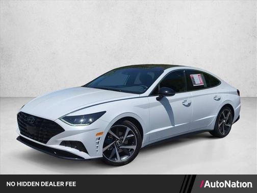 Serenity White 2023 Hyundai SONATA SEL Plus