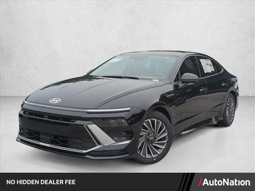 Abyss Black 2025 Hyundai SONATA Hybrid Limited