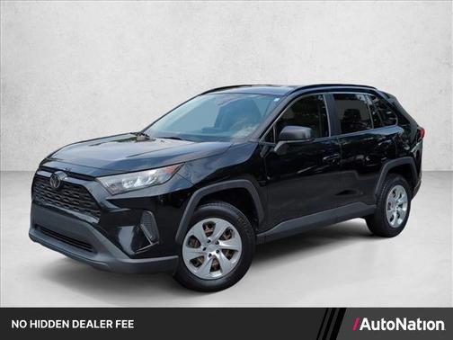 Midnight Black Metallic 2019 Toyota RAV4 LE