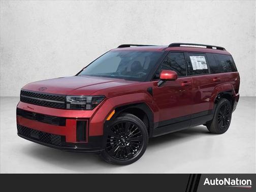 Ultimate Red 2026 Hyundai SANTA FE HEV Calligraphy