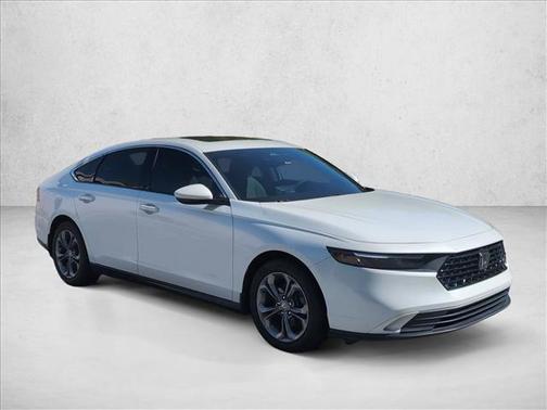 Platinum White Pearl 2024 Honda Accord EX