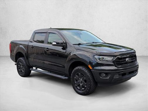 Shadow Black 2021 Ford Ranger LARIAT