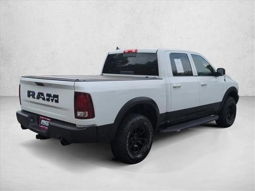 Bright White Clearcoat 2017 RAM 1500 Rebel