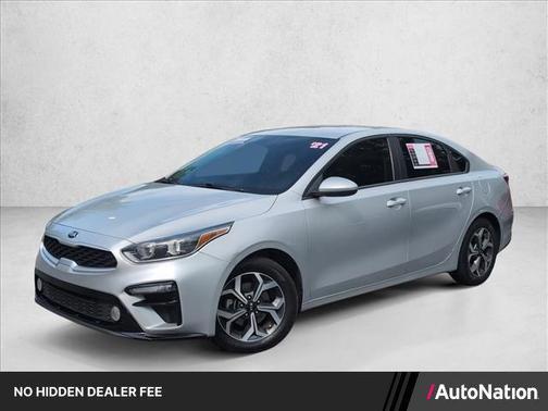 Silky Silver 2021 Kia Forte LXS