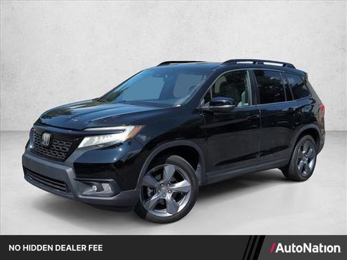 White Diamond Pearl 2019 Honda Passport Touring