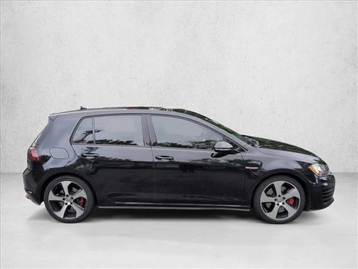 Deep Black Pearl 2015 Volkswagen Golf GTI 2.0T Autobahn w/Performance Package 4-Door