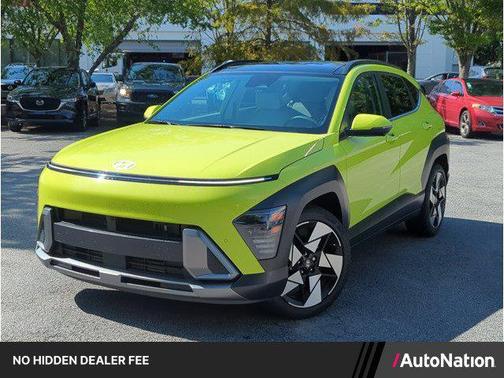 Neoteric Yellow 2024 Hyundai KONA Limited