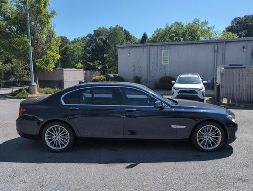 Imperial Blue Meta 2015 BMW 750 Li xDrive
