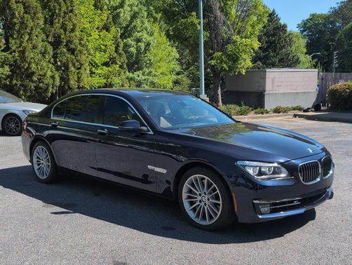 Imperial Blue Meta 2015 BMW 750 Li xDrive