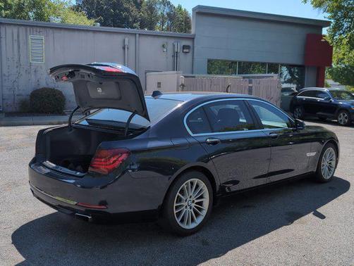 Imperial Blue Meta 2015 BMW 750 Li xDrive