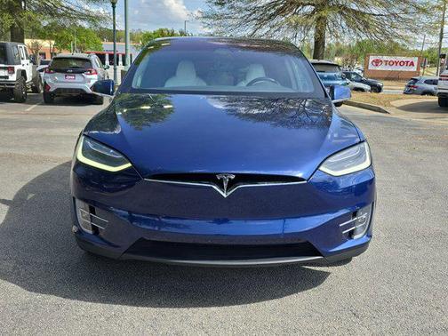Deep Blue Metallic 2018 Tesla Model X 75D