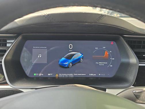 Deep Blue Metallic 2018 Tesla Model X 75D