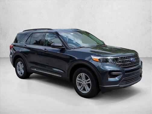 Stone Blue Metallic 2022 Ford Explorer XLT