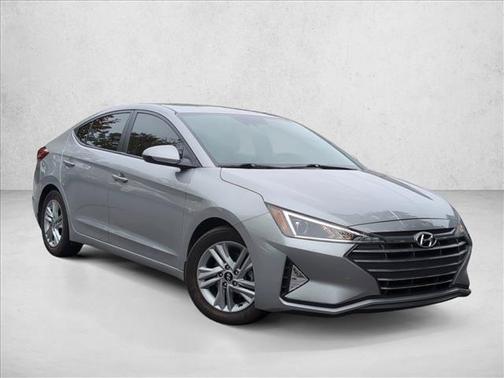 Stellar Silver 2020 Hyundai ELANTRA SEL