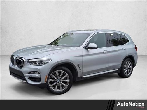 Glacier Silver Metallic 2019 BMW X3 sDrive30i