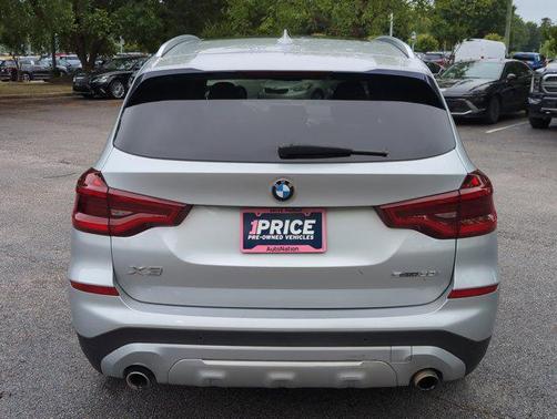 Glacier Silver Metallic 2019 BMW X3 sDrive30i
