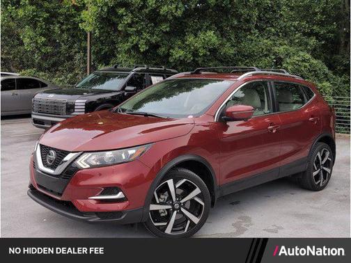 Scarlet Ember Pearl Metallic 2022 Nissan Rogue Sport SL
