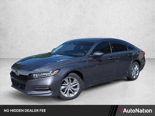 Silver/Gray 2018 Honda Accord LX